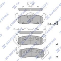 SANGSIN SP1512 ARKA BALATA GRAND CHEROKEE II 2.7 CRD 02 > GRAND CHEROKEE III 5.7 V8-3.7 V6 05 > GDB4137