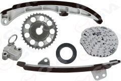 GVA 59C7112 EKSANTRİK ZİNCİR SETİ TOYOTA YARIS 1.3L 2NZ-FE NCP10 japon üretim 99-02