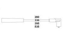HELLUX HBK.3363 BUJİ KABLOSU DACIA LOGAN-SANDERO 1.4-1.6 K7M -SOLENZA-SUPERNOVA 1.4 E7J 91-02