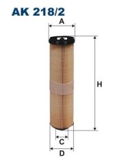 FILTRON AK218.2 HAVA FILTRESI MERCEDES OM646 OM647 OM648 W211 S211 W220