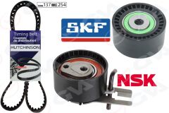 GVA 59T4315H EKSANTRİK GERGİ KİTİ P206-P207-P307-P308-P407-P3008-EXPERT-PARTNER-BERLINGO-JUMPY-C2-C3-C4-C5- XSARA-FOCUS II-FIESTA V-VI VOLVO S40-C30-V50-FIAT SCUDO EURO4 1.6 HDI-TDCİ