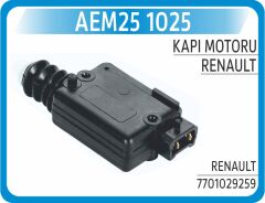 AEM25 1025 MERKEZİ KİLİT MOTORU RENAULT 9 - CLIO - MEGANE