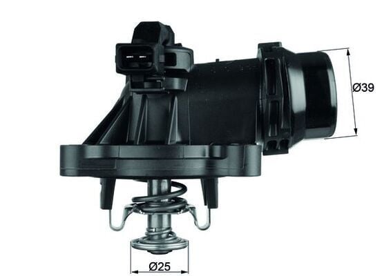 MAHLE TM18105 TERMOSTAT 105 C BMW N42 N46 E81 E82 E87 E88 E46 E90 E91 E92 E93 E60 E84 E83 E85