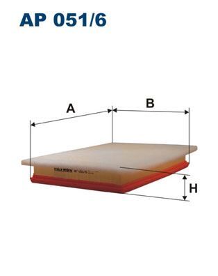 FILTRON AP051.6 HAVA FİLTRESİ OPEL ASTRA H 04>10 ZAFIRA B 08>15 1.9 CDTI TELLİ VE SÜNGERLİ