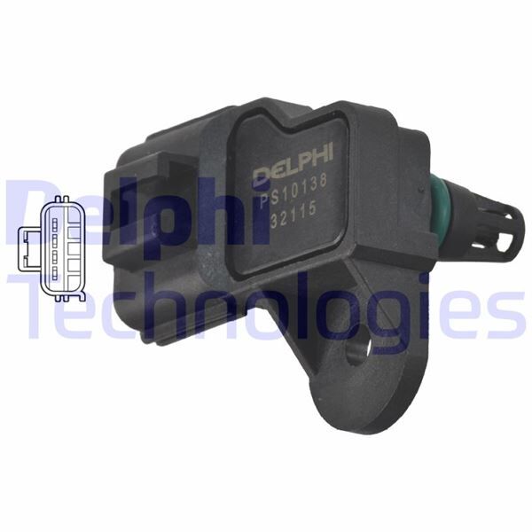 DELPHI PS10138 EMME MANIFOLD BASINÇ MAP SENSÖRÜ BOXER 3-JUMPER 3-2.2 HDI TRANSIT V347 2.2TDCI-2.4TDCI 06>14