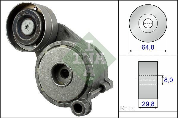 INA 534050610 KAYIS GERGI RULMANI MERCEDES W204 C218 W212 W463 W166 C292 X204 W221 B906 B907 B910 KUTUKLU