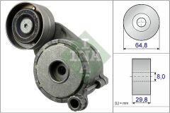 INA 534050610 KAYIS GERGI RULMANI MERCEDES W204 C218 W212 W463 W166 C292 X204 W221 B906 B907 B910 KUTUKLU