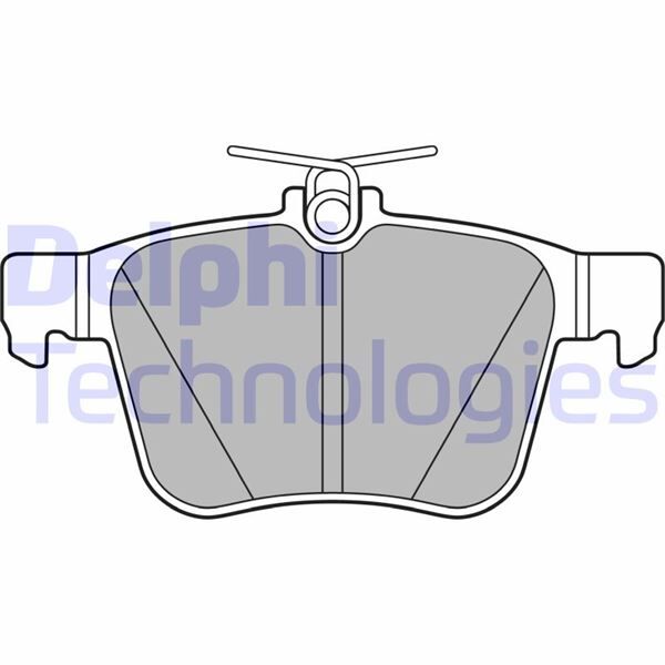 DELPHI LP2697 ARKA BALATA VW GOLF VII 2014 > TOURAN T-ROC 2018 > AUDI A3 2014 >2020 Q2 2016 > TT 2018 > SEAT ATECA 2016 > LEON 2014-2020 SKODA SUPER B 2015 > KAROQ 2016 >