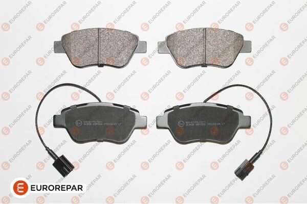EUROREPAR 1617283380 ÖN BALATA NEMO 1.3 HDİ 75 09 >BIPPER 1.3 HDİ 75 10 >BIPPER TEPEE 1.3 HDİ 10 > FIORINO 1.4 1.3D 09 > ÇİFT FİŞLİ