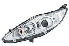 HELLA 1EL247045351 FAR SOL FORD FİESTA 08> BEYAZ ZEMİN MERCEKLİ