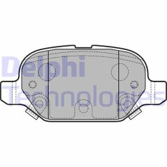 DELPHI LP2761 ARKA FREN BALATASI FIAT PANDA 12>