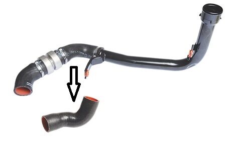 OTOZONE HOB4022-1 TURBO HORTUMU ORTADAKİ PEUGEOT BOXER III-CITROEN JUMPER III-FIAT DUCATO III 06> 2.2 HDI