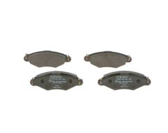 BOSCH 0986495244 ÖN FREN BALATASI PEUGEOT P206 1.4 1.6 09/98> P306 1.4 1.6 5/93> 0986TB2316