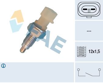 FAE 40830 GERİ VİTES MÜŞÜRÜ ASTRA F-G-H-J CORSA B-C-D VECTRA A-B-C-MERIVA A-INSIGNIA A-JUMPER-BOXER FIAT PUNTO 1.9JTD 03 >