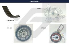HUTCHINSON KH548WP378 EKSANTRİK GERGİ KİTİ OPEL ASTRA L 21> CORSA F 19> PEUGEOT P2008-P3008 II-P301- P308 II-P5008-P508-EX PERT-PARTNER CITROEN BERLINGO-C3 III-C4-C-ELYSEE-JUMPY III 1.5 TDCI-BlueHDI Euro6 / FOCUS IV 17> C