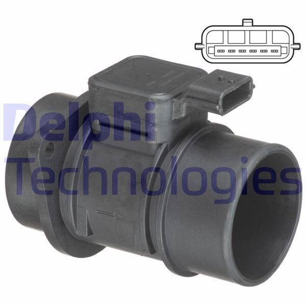 DELPHI AF10503-12B1 HAVA AKIŞMETRE DEBİMETRE DACIA LOGAN 04> DUSTER 10> SANDERO 08> RENAULT CLIO II 03> KANGOO 05> CL IO SYMBOL I 03> 1.5DCI K9K