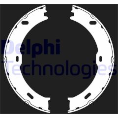 DELPHI LS2018 FREN BALATASI ARKA PARK FRENI MERCEDES SPRINTER B906 . VW CRAFTER 30-35-50 TEK TEKER