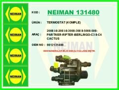NEIMAN 131480 TERMOSTAT KOMPLE ASTRA L-CORSA F-MOKKA-CROSSLAND-GRANDLAND-COMBO E-P208 I-II-P2008 I-II-P3008-P308 II-P5008-P508-PARTNER-RIFTER-BERLINGO-C3 II-C4 CACTUS- PICASSO-C5 AIRCROSS 1.2 THP-PureTech EB2