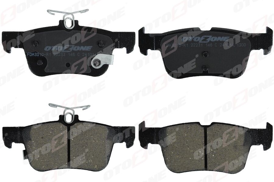 OTOZONE FDA3010-R1 ARKA FREN BALATASI GALAXY III 15> MONDEO V 14> EDGE 15>19 FOCUS IV 17> KUGA III 19> SACLI