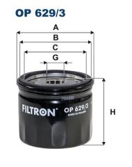 FILTRON OP629.3 YAĞ FİLTRESİ FORD FOCUS-CONNECT-FİESTA-PUMA-ECOSPORT 18> 1.0 ECOBOOST