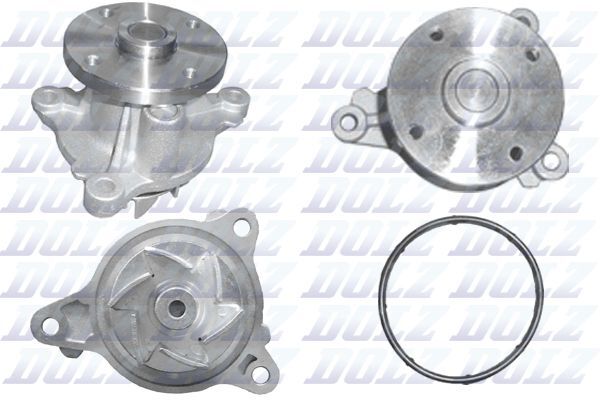 DOLZ H235 DEVİRDAİM SU POMPASI HYUNDAI ACCENT BLUE 1.4L G4LC 6 ileri KAPPA 10-> / İ10 1.2L G4LA 08-19 / BAYON İ20 1.4L BC3 21-> / KIA RIO PICANTO 1.2L G4LA 10->