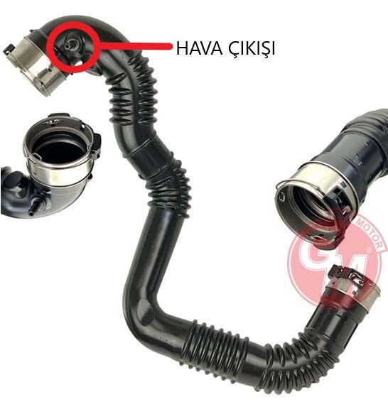 GUA 42177 TURBO HORTUMU RENAULT KOLEOS II HC 1.6 dCi 130 - NİSSAN X-TRAIL III T32 . T32R. T32RR 1.6 dCi A LL MODE 4x4-i NT32