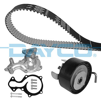 DAYCO KBIOWP030 TRİGER SETİ DEVİRDAİM FORD FİESTA-FOCUS-CMAX 12> 1.0 ECOBOOST DİŞ:116-GENİŞLİK:18 1.0 ECOBOOST DIS SAYISI 116 GENIS 18MM 46 DIS