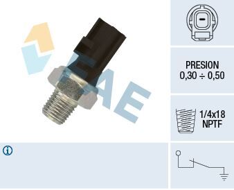 FAE 12610 YAĞ BASINÇ MÜŞÜRÜ V184 2.4TDCI 01-06 V347 2.2 2.4 3.2 06 >JUMPER III-BOXER III 22DT 2.2HDI-PUMA DUCATO 2.2JTD 06 >FOCUS 98-04 ESCORT VII 95-00 1.6 1.8 MONDEO II 1.6 1.8 2.0 96-00