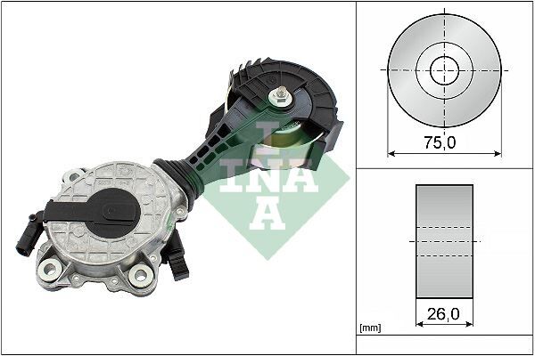 INA 534042510 V KAYIS GERGI RULMANI P207-P308-P3008-P508-P5008-PARTNER-BERLINGO-C3-C4-C5-DS3-DS4-DS5 1.6 THP VTI BMW F20 F30 MINI R55 R56 R57 R60 SENSORLU