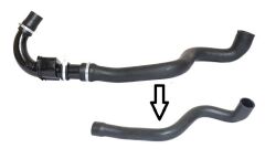 OTOZONE HOB1041 TURBO HORTUMU BÜYÜK PLASTİK PARÇA DACIA LOGAN 06> RENAULT MEGANE II 02> 1.5dCi