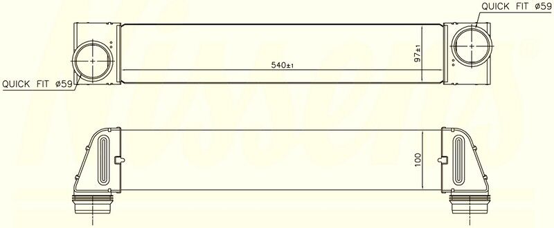 TURBO RADYATORU BMW N52 M57 E60 E61