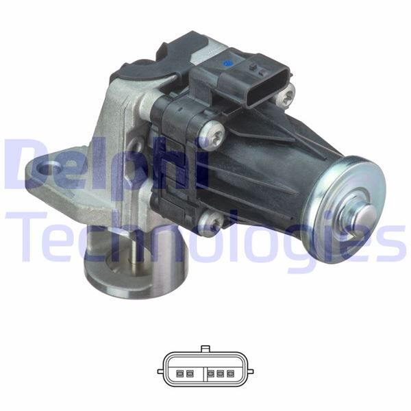 DELPHI EG10553-12B1 EGR VALFİ RENAULT CLIO IV 12> CAPTUR 13> KANGOO II 08> MEGANE III 09>15 SC NIC III 09>16 NISSAN QASHQAI II 13> JUKE 10> NOTE E12 13>16 1.5dCi E5