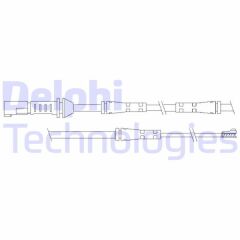 DELPHI LZ0239 BALATA FISI ON BMW F20 F21 F22 F23 F87 F30 F31 F34 F35 F80 F32 F33 F36 F82 F83