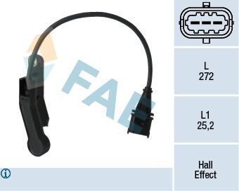 FAE 79138 EKSANTRIK DEVIR SENSORU VECTRA B VECTRA C ASTRA G ASTRA H X18XE1 Z18XE