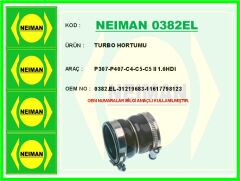 NEIMAN 0382EL TURBO HORTUMU P307-P407-C4-C5-C5 II 1.6HDI