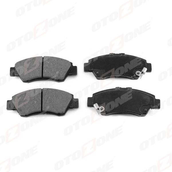 OTOZONE FDO9006-R ÖN FREN BALATA KÜÇÜK TİP HONDA CIVIC 1.6L D16 SI enjeksiyonlu 92-95 1.4L D14A EURO 96-00 / JAZZ 1. 4L L13A GD 02-08 - Aşınma ikaz soketli