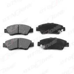 OTOZONE FDO9006-R ÖN FREN BALATA KÜÇÜK TİP HONDA CIVIC 1.6L D16 SI enjeksiyonlu 92-95 1.4L D14A EURO 96-00 / JAZZ 1. 4L L13A GD 02-08 - Aşınma ikaz soketli