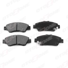OTOZONE FDO9006-R ÖN FREN BALATA KÜÇÜK TİP HONDA CIVIC 1.6L D16 SI enjeksiyonlu 92-95 1.4L D14A EURO 96-00 / JAZZ 1. 4L L13A GD 02-08 - Aşınma ikaz soketli
