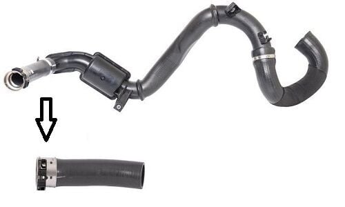 TURBO HORTUMU RENAULT TRAFIC II 06> OPEL VİVARO A 06> 2.0dCi 2.0CDTI KÜÇÜK