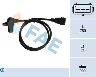 FAE 79058 KRANK MİL SENSÖRÜ KABLOSU FIAT SLX-TEMPRA-TIPO 1.4-1.6İE