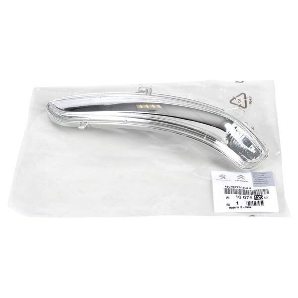 PSA 1607512580 DIŞ DİKİZ AYNA SİNYALİ SOL OPEL CORSA F 19> PEUGEOT P208-P2008 13> CITROEN C3 16> C4 14>