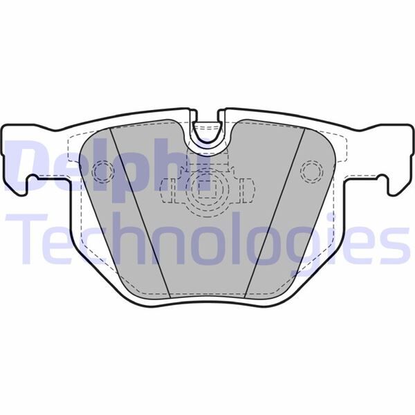DELPHI LP1927 FREN BALATASI ARKA BMW E60 E61 E63 E64