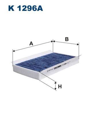 FILTRON K1296A POLEN FILTRESI LAND ROVER DISCOVERY III-IV L319 RANGE ROVER SPORT I L320 KARBONLU