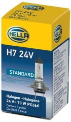 HELLA 8GH178555251 AMPUL H7 70W 24V PX26D UNİVERSAL CV 178555251-89901207----------