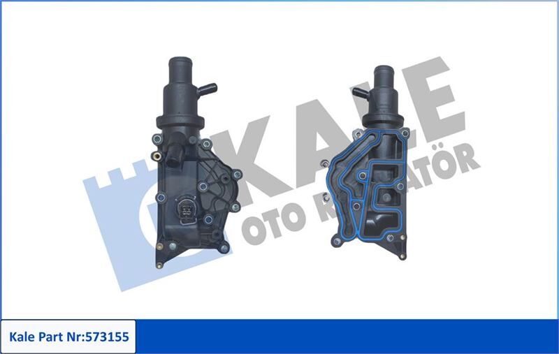 KALE 573155 TERMOSTAT 89 C KOMPLE / MÜŞÜRLÜ TAHLİYE ÇIKIŞLI RENAULT CLIO II 00>08 LAGUNA II 01>07 SYMBOL II 08>13 1.4 16V K4J 1.6 K4M