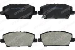 OTOZONE FDO9062-R ÖN FREN BALATA HONDA CIVIC 1.8L R18A VTEC Hatchback FK2 Kasa 06-> / 1.4L L13Z1 sport FK1 Kasa 09 -> - Aşınma ikaz soketli