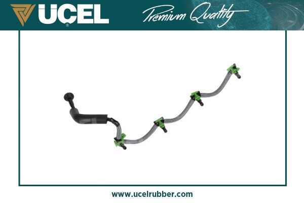 UCEL S52540 ENJEKTÖR GERİ DÖNÜŞ HORTUMU P206-P207-P208-P301-P308-PARTNER TEPEEI-BERLINGO-C3-C4-C-ELYYSEE 1.6HDI