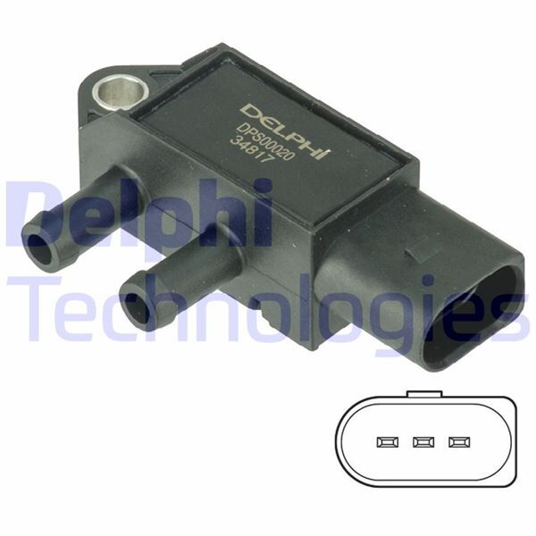DELPHI DPS00020 DPF SENSÖR - AUDI A3. SEAT LEON. VW GOLF 04/12>