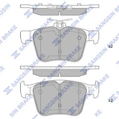 SANGSIN SP1998 ARKA BALATA VW GOLF VII 2014 > TOURAN T-ROC 2018 > AUDI A3 2014 >2020 Q2 2016 > TT 2018 > SEAT ATECA 2016 > LEON 2014-2020 SKODA SUPER B 2015 > KAROQ 2016 >