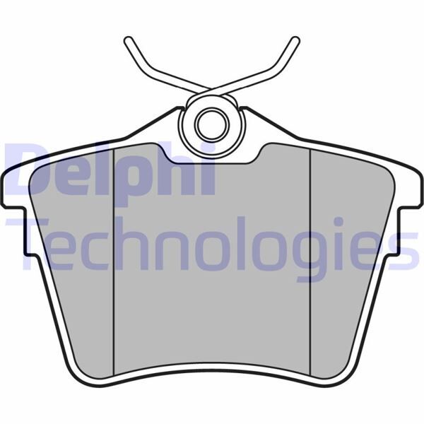 ARKA FREN BALATASI PEUGEOT P407 1.6 HDI 1.8-2.0 04> 607 00> CITROEN C5 08>